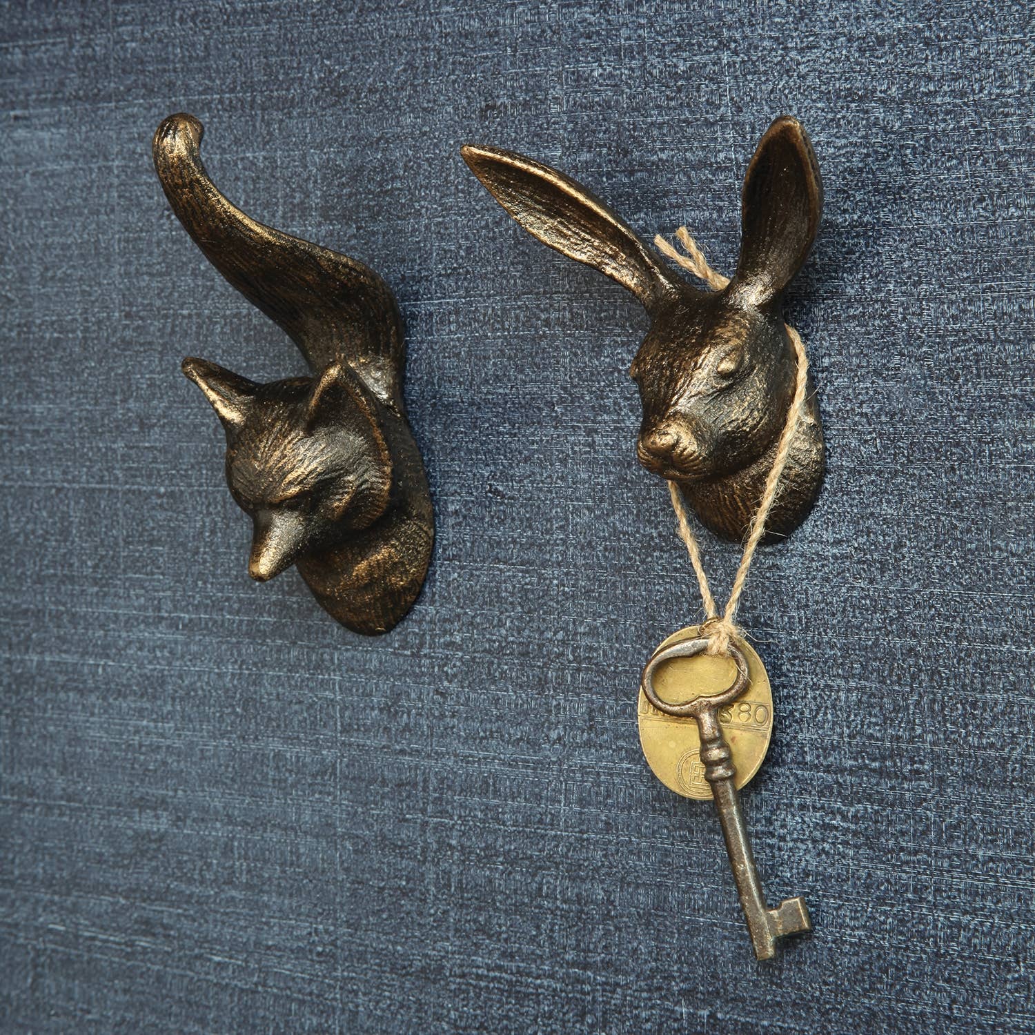 Fox Wall Hook - Cast Iron - FORD + ELM