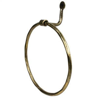 Antique Gold Towel Ring