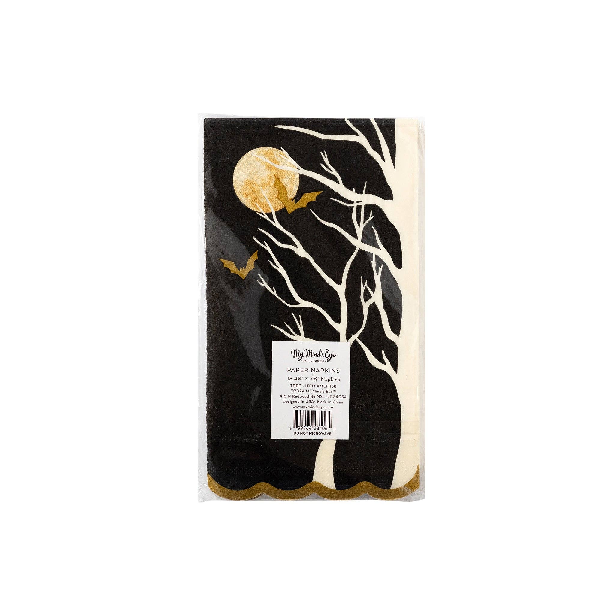 Halloween Tree Napkin, 18 Pack