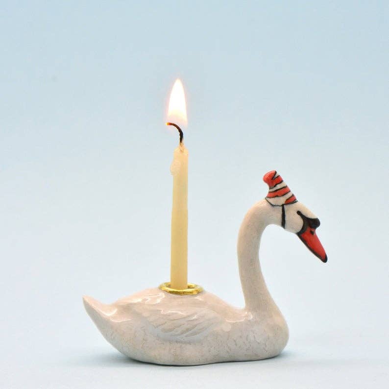 Swan Cake Topper - FORD + ELM