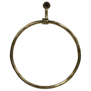 Antique Gold Towel Ring