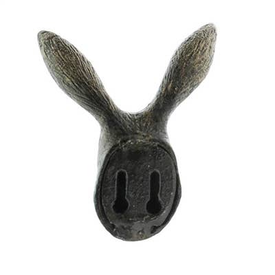 Hare Wall Hook - Cast Iron - FORD + ELM