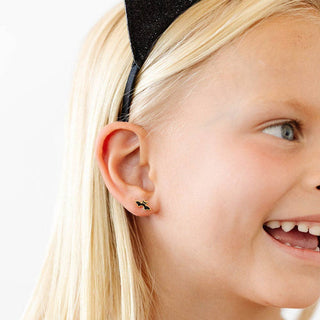 Bat Stud Earrings - Hypoallergenic