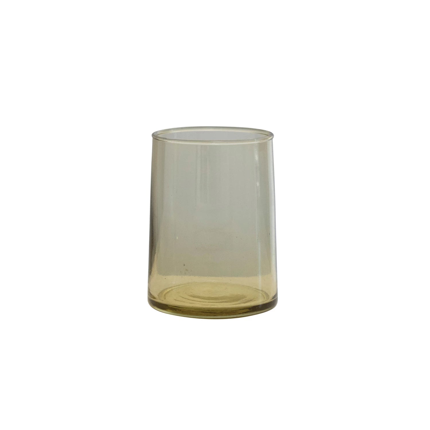 10 oz. Hand-Blown Drinking Glass, Green - FORD + ELM