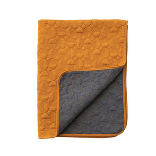 Cotton Blend Quilted Reversible Baby Blanket