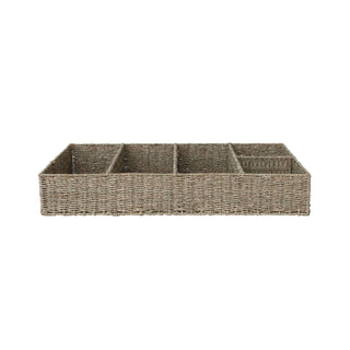 5 Section Seagrass Basket