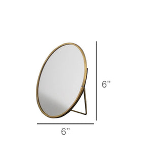 Brass Easel Mirror