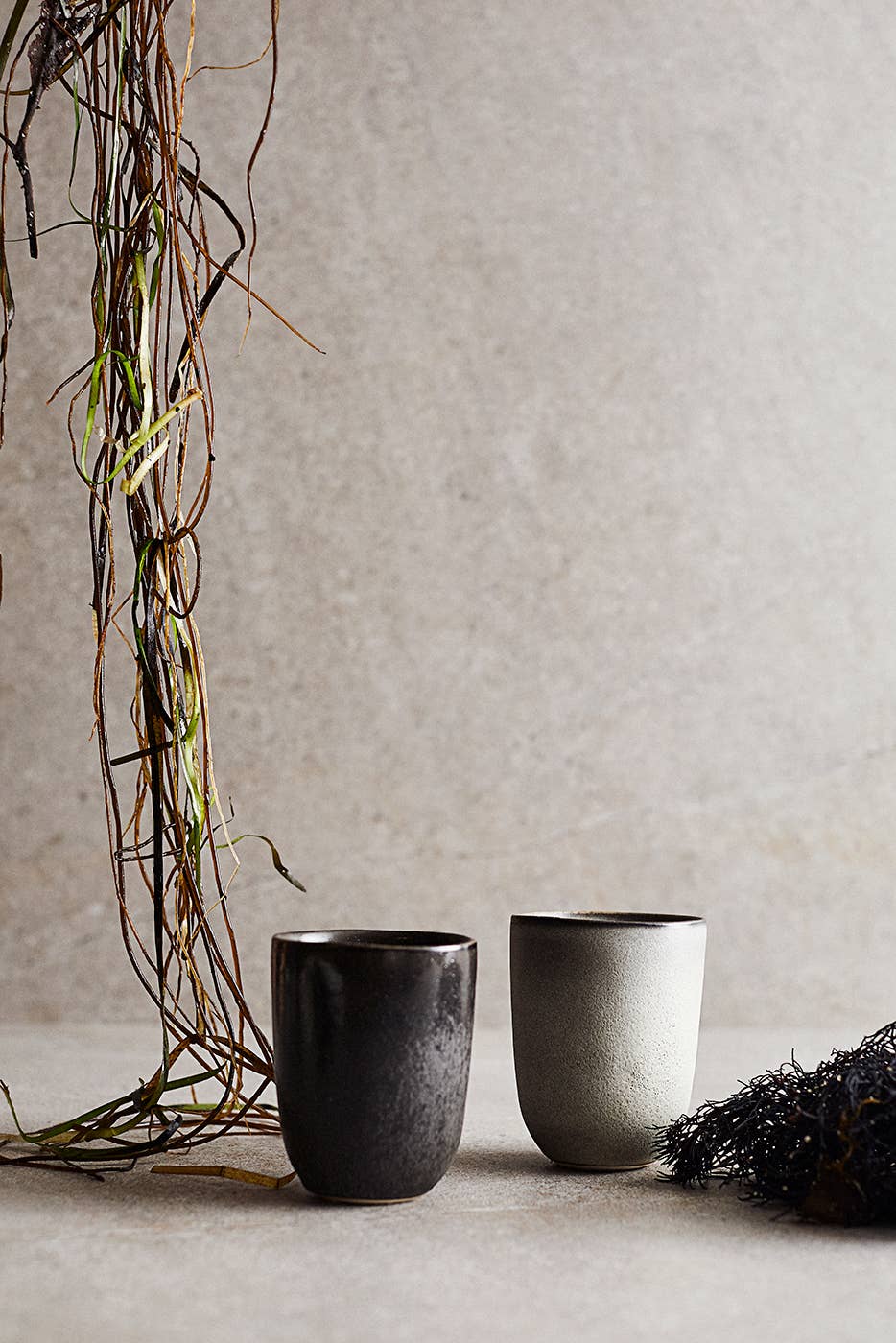 Ceramic Mame Cup, Oyster - FORD + ELM