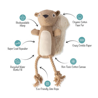 Squirrel Dog Toy