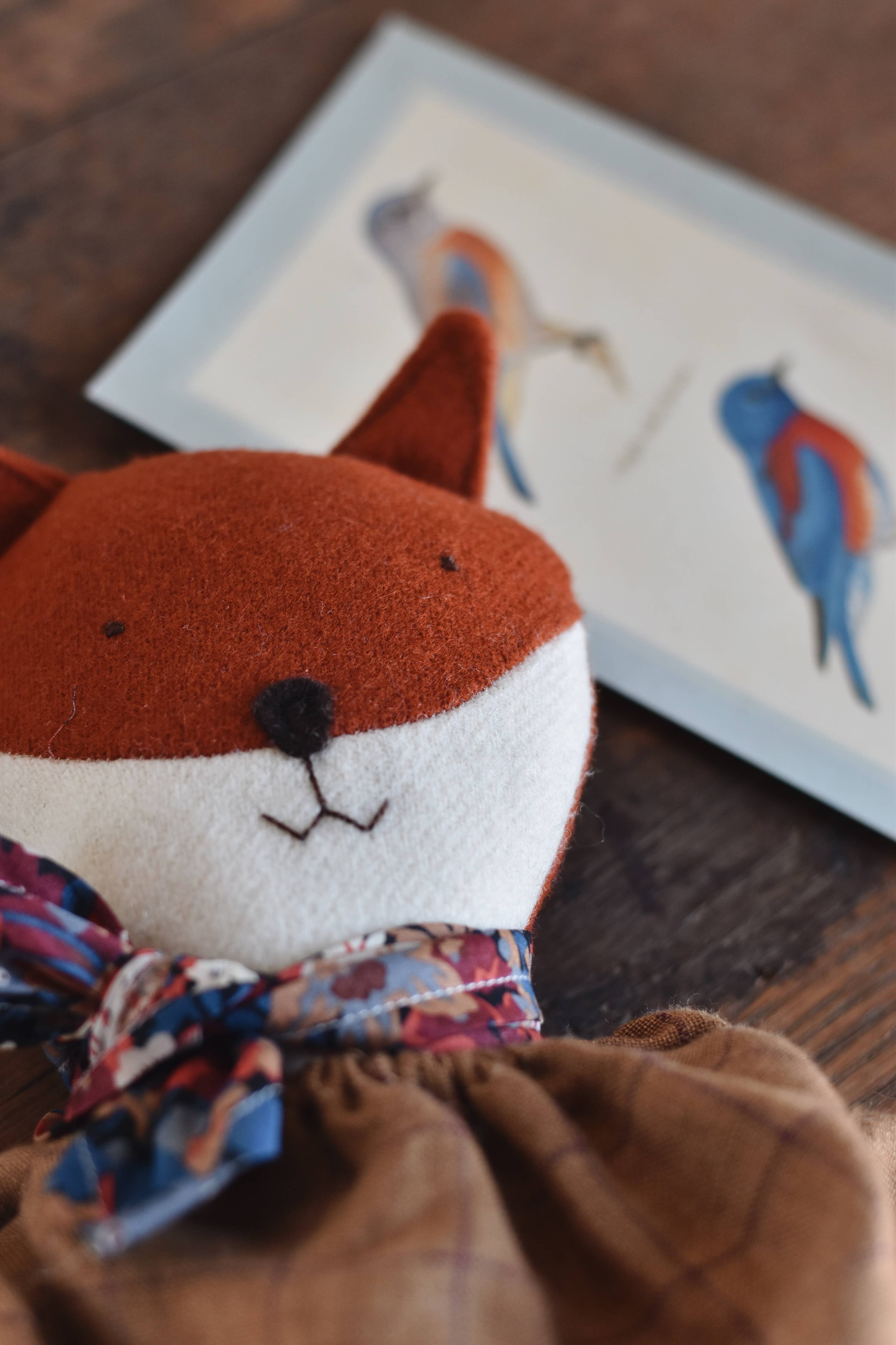 Handmade Florette Fox Doll - FORD + ELM