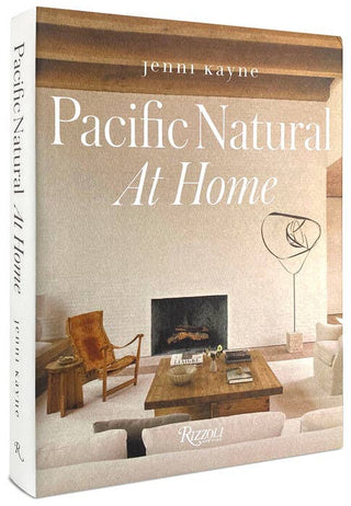 Book cover of 'Pacific Natural At Home' by Jenni Kayne with a living room scene on the cover.