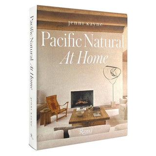 Book titled 'Pacific Natural At Home' by Jenni Kayne with a living room scene on the cover.