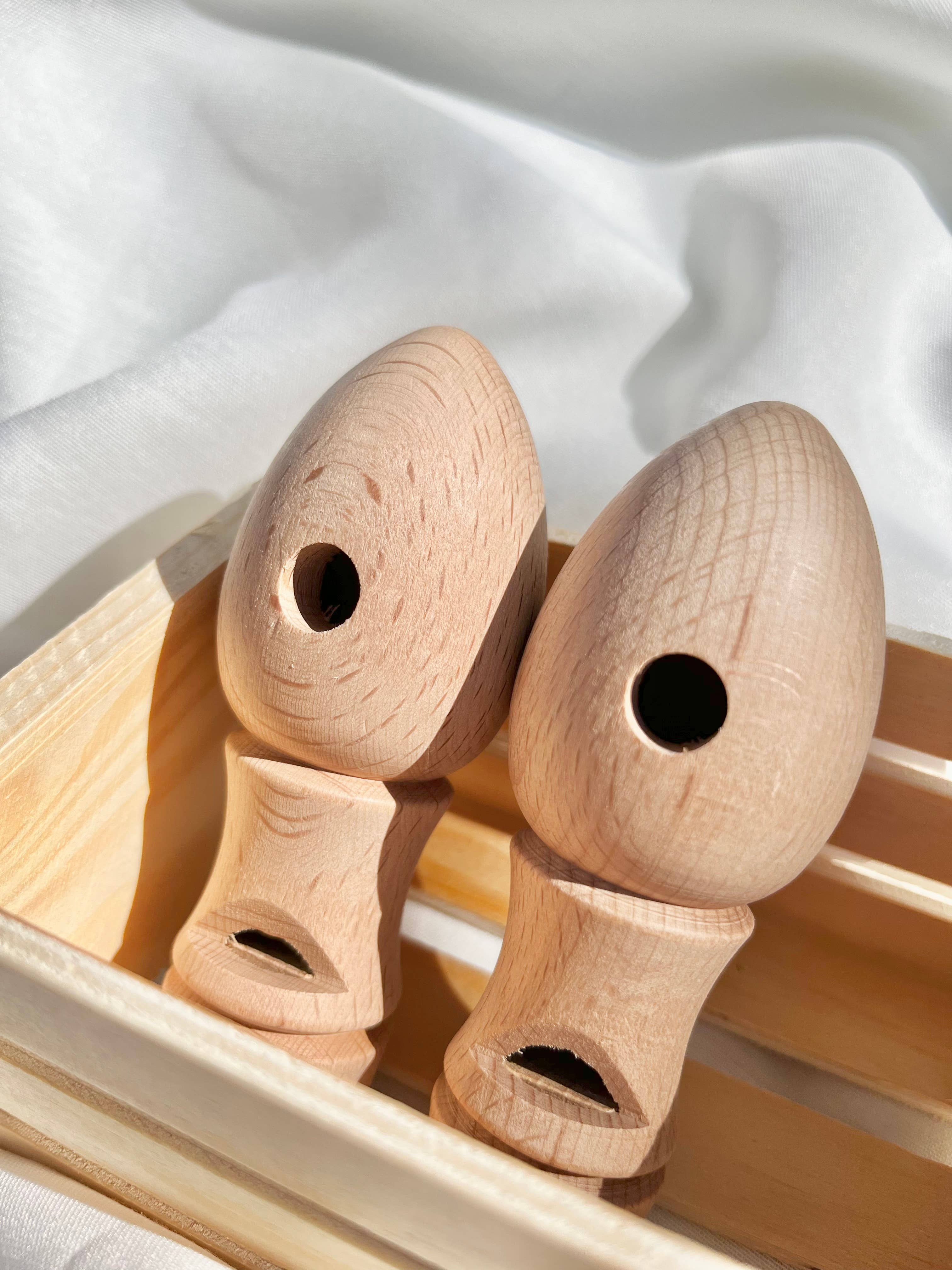 Handmade Wooden Bird Whistle Toy - FORD + ELM