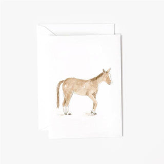 Framed artwork of a horse on a white background