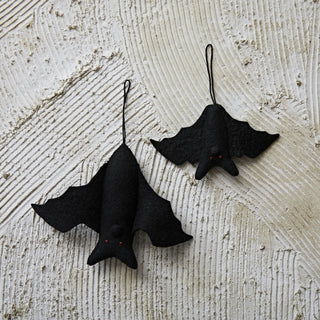 Handmade Wool Felt Bat Ornament - FORD + ELM