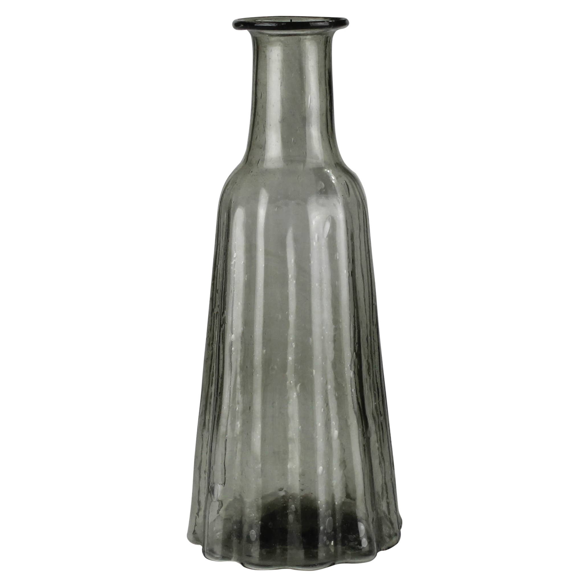 Puget Vase, Smoke Glass - Tall