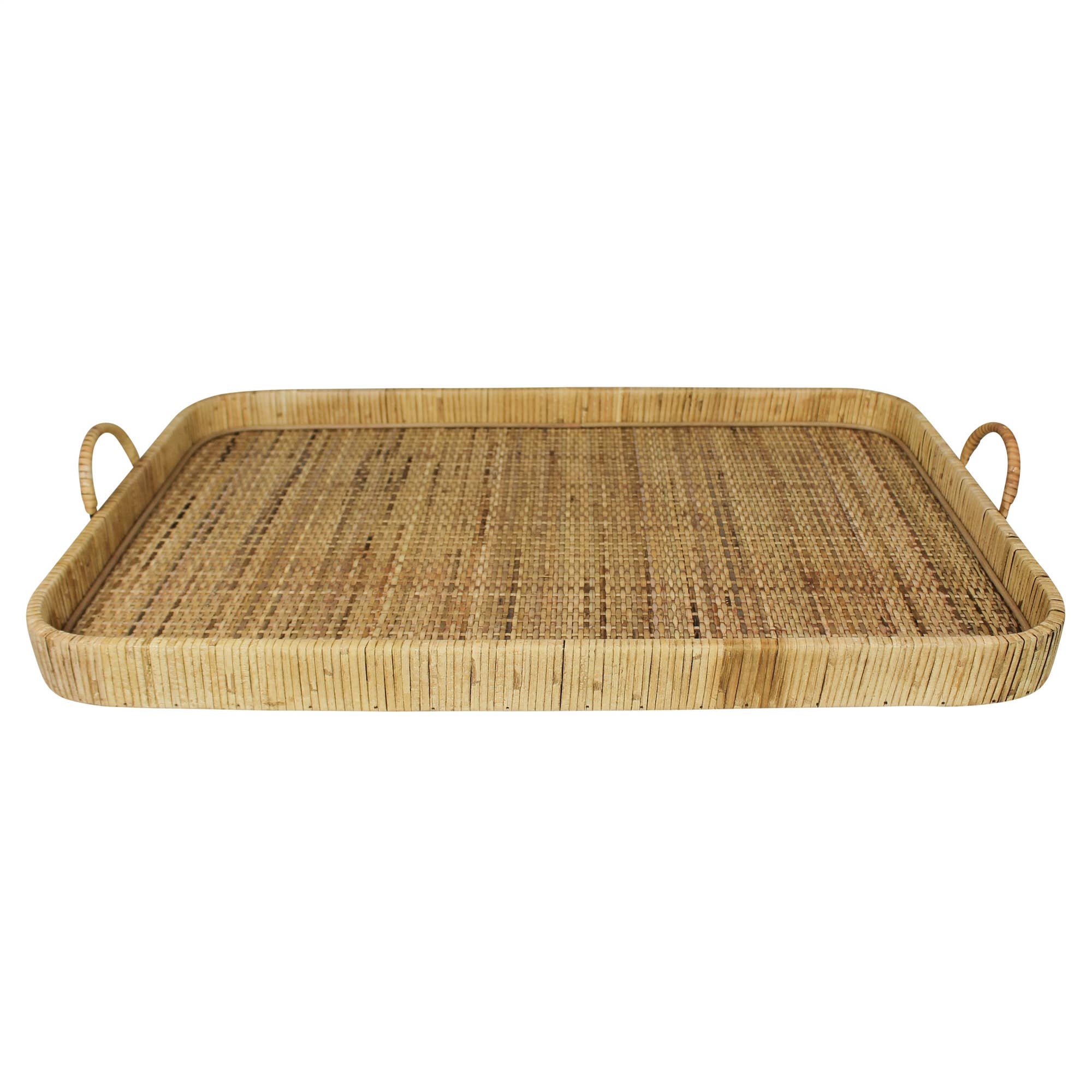 Cayman Grand Tray, Ratan - Rectangle - FORD + ELM