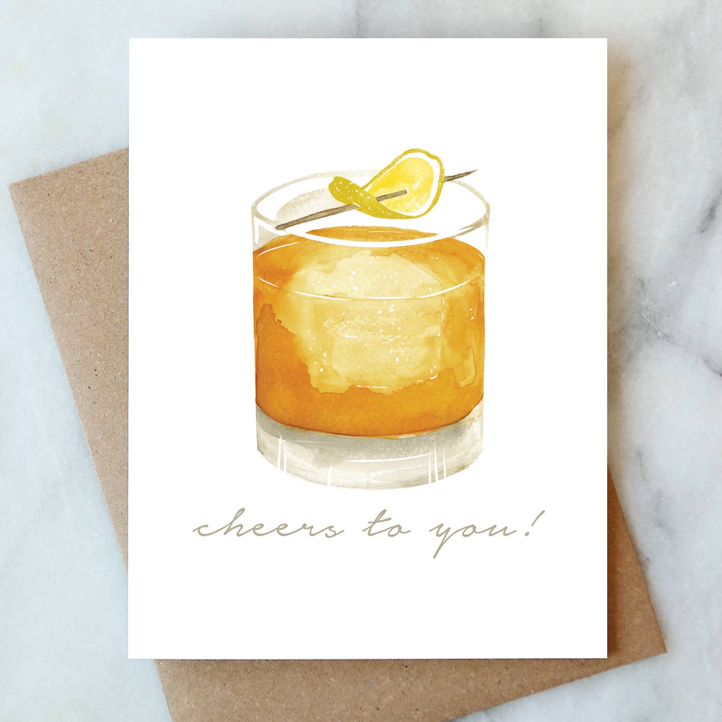 Whiskey Cheers Card - FORD + ELM