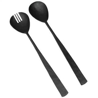 Black Zinc Salad Server - FORD + ELM