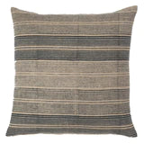 Pillow - Stripes Shades of Indigo- 22X22 -