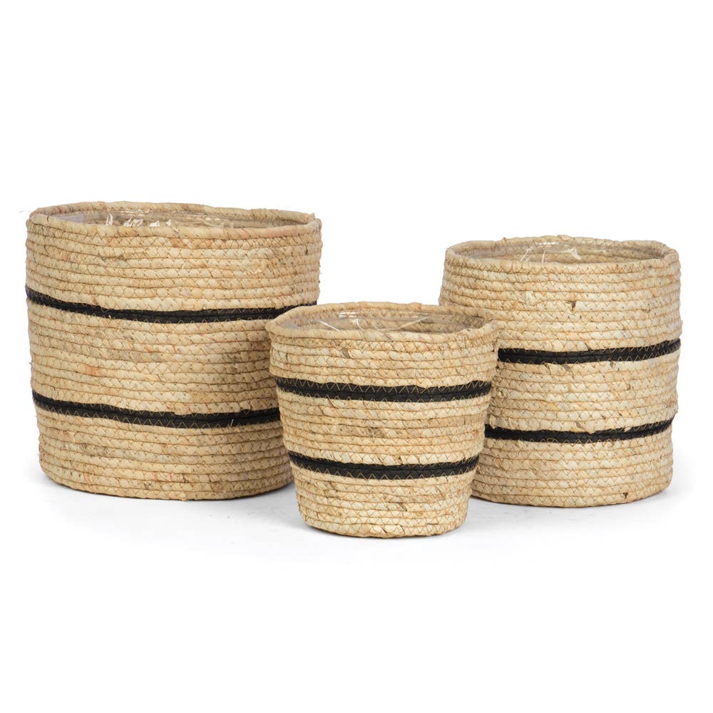 Round Maize Baskets - 3 Sizes