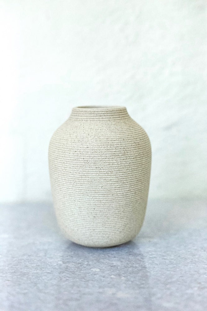 Small Arrangement Vase - Natural Clay